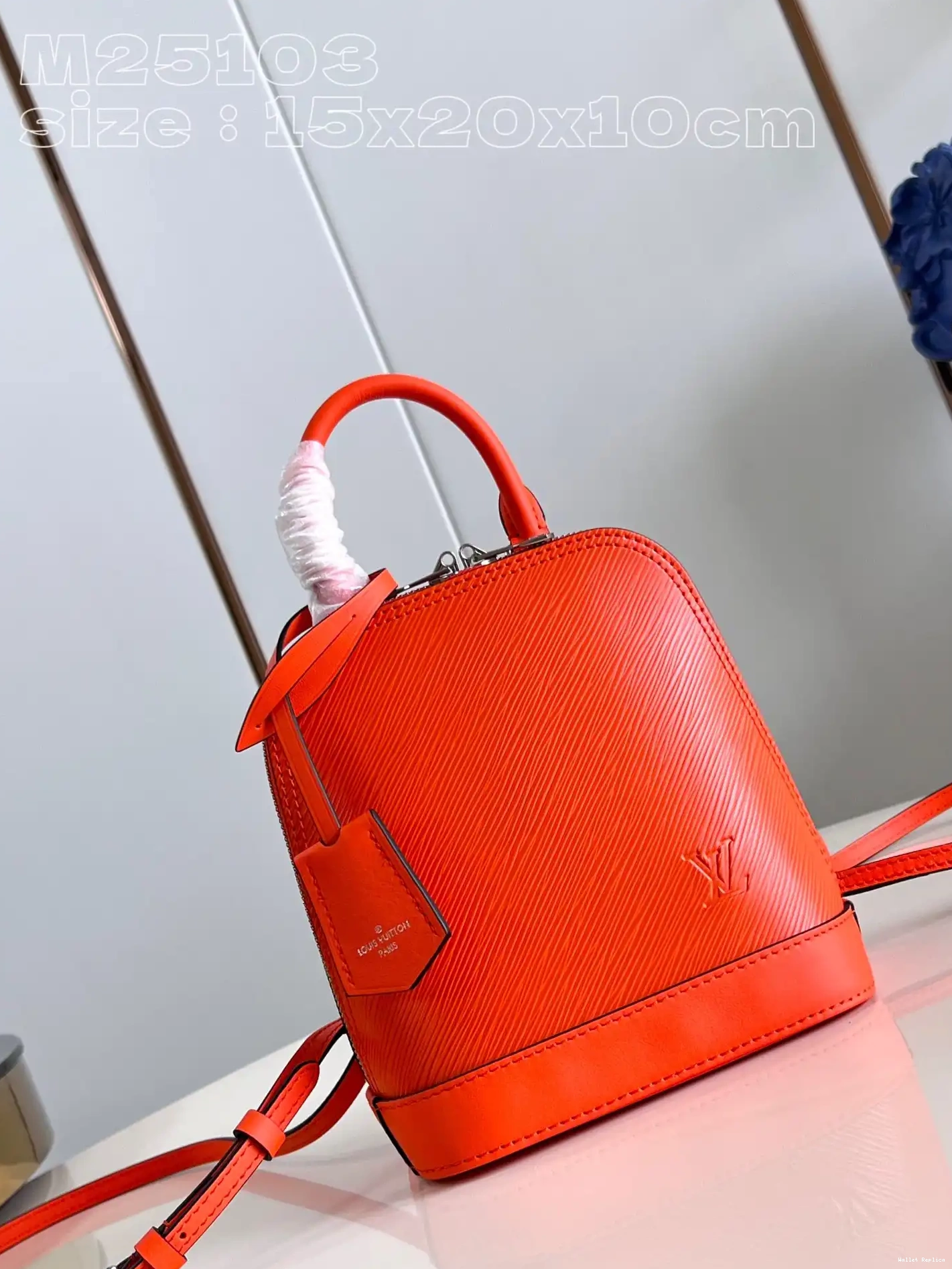 backpack-15*20*10cm VUITTON LOUIS ALMA NANO 0611